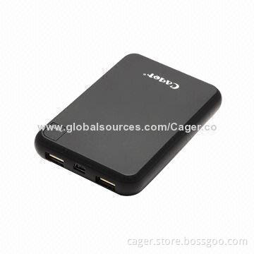 Yoobao Power Bank with 5,000mAh Capacity, Measures 105 x 68 x 16mm